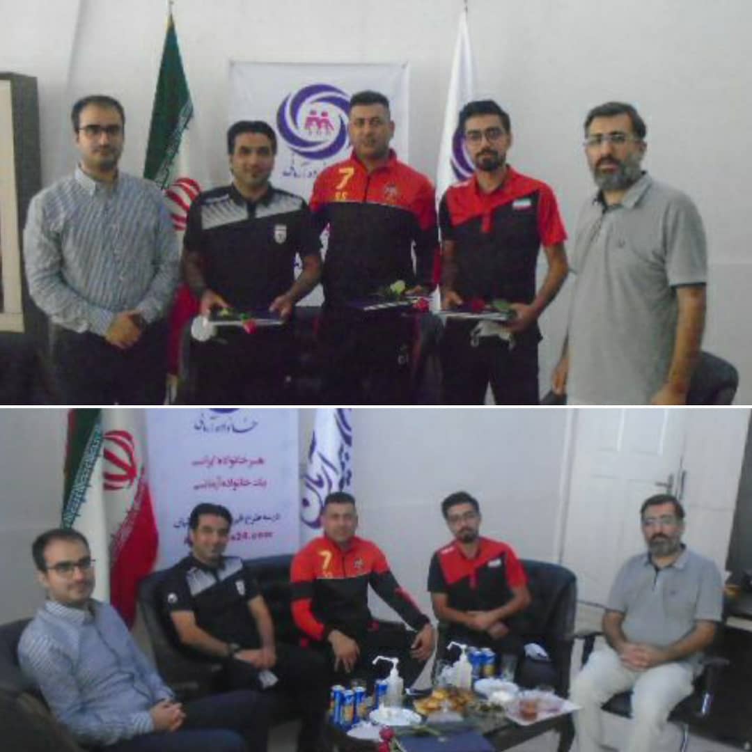 سرمربی تیم ملی فوتبال ساحلی تحت پوشش بیمه زندگی بیمه آرمان
