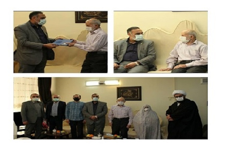 دیدار مهندس سلطانی با خانواده شهید والامقام "علی توکلی"