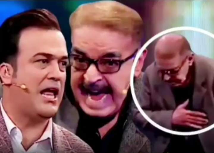 بیهوش شدن حمید لولایی در برنامه حامد آهنگی همه را تا مرز سکته برد + فیلم
