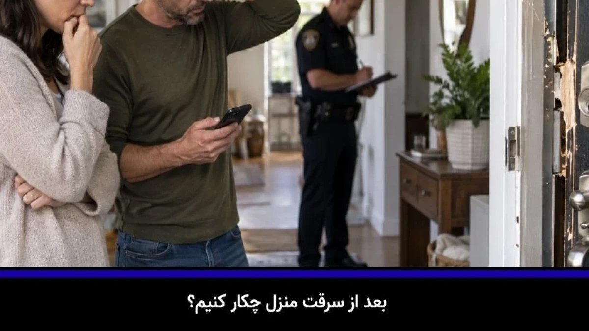 بعد از سرقت منزل چکار کنیم؟