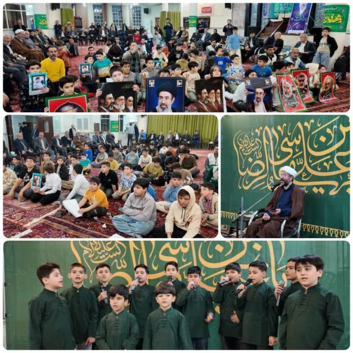 جشن ولادت امام رضا(ع) در مسجد جامع جنوب هادیشهر برگزار شد