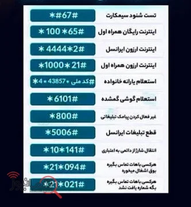 کد شارژ رایگان همراه اول امروز