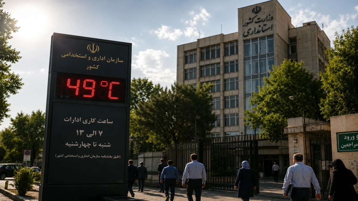 تعطیلی ادارات فردا یکشنبه ۲۸ تیر ۱۴۰۵ | تهران و کدام استان‌ها تعطیل شدند؟