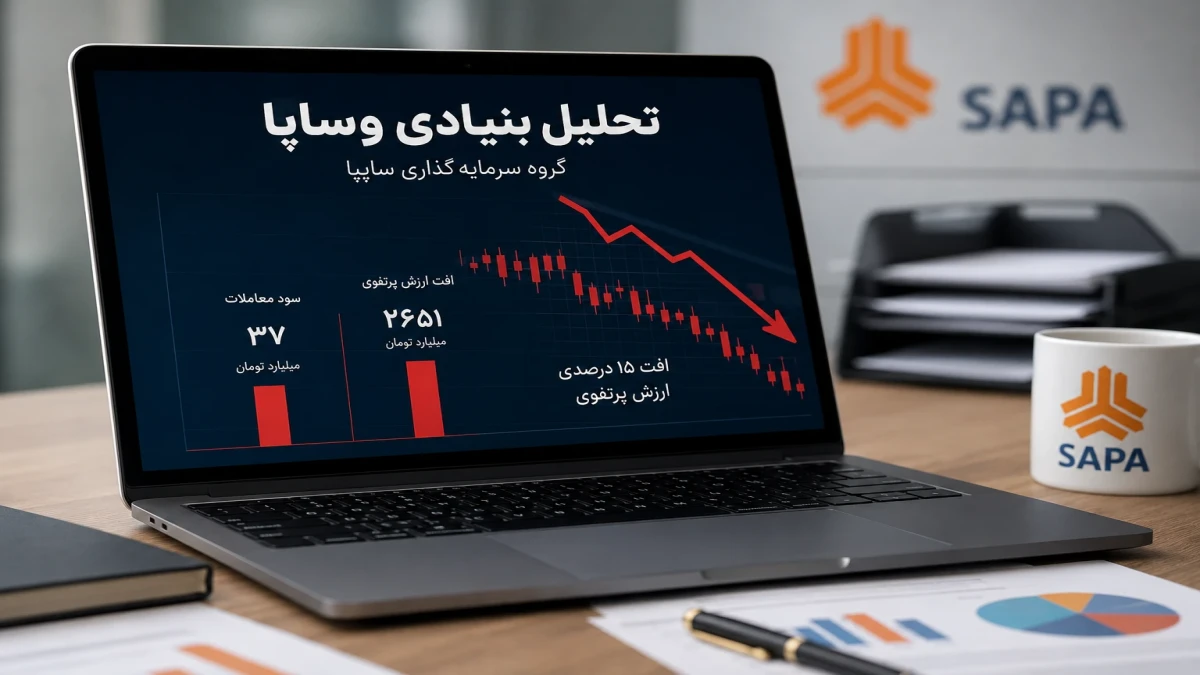 ۳۷ میلیارد سود معاملاتی، ۲۶۵۱ میلیارد افت پرتفوی گروه سرمایه‌گذاری سایپا