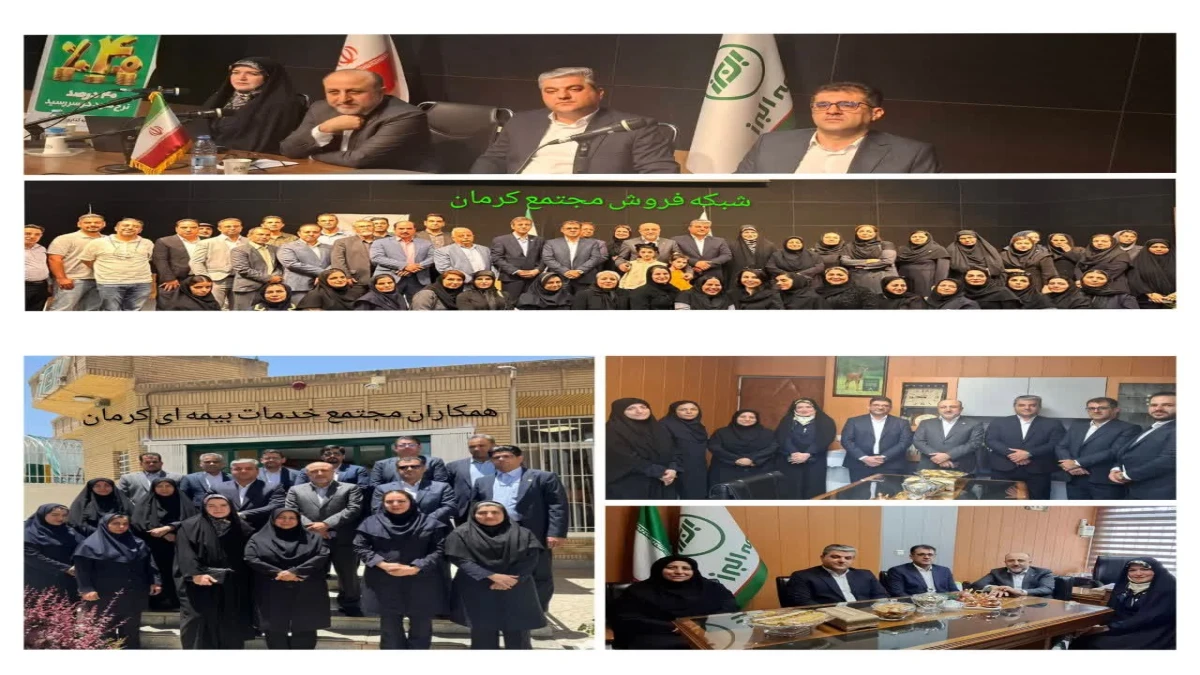 توسعه بیمه های زندگی پروژه محور و تقویت شبکه فروش؛ محور سفر معاون فنی بیمه های اشخاص بیمه البرز به کرمان
