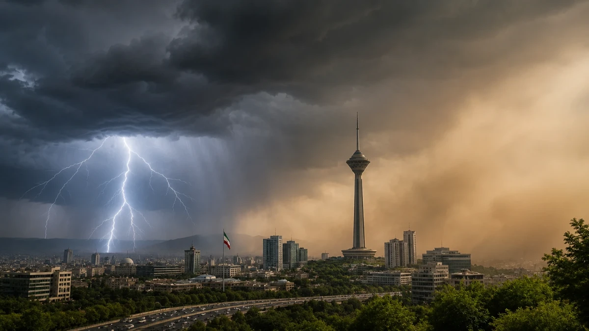 هشدار فوری هواشناسی؛ رگبار و صاعقه در ۶ استان