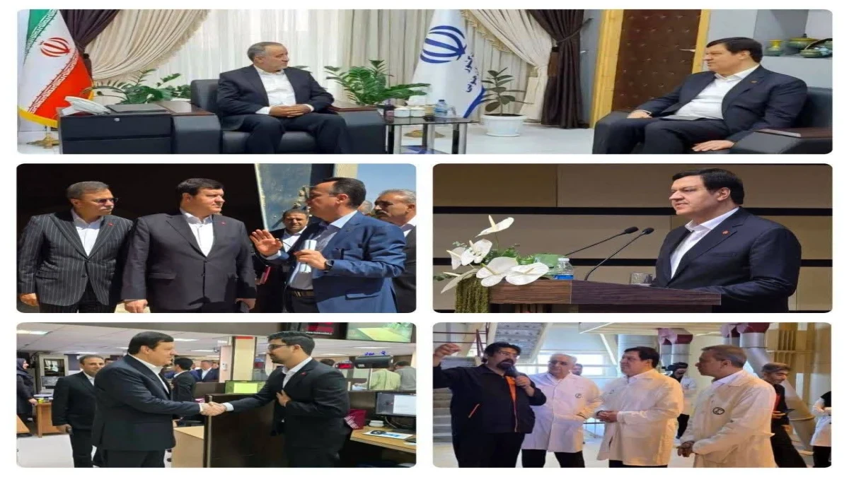 دیدار مدیرعامل بانک ملت با استاندار خراسان جنوبی و بازدید از چند شرکت تولیدی و شعب بانک در استان