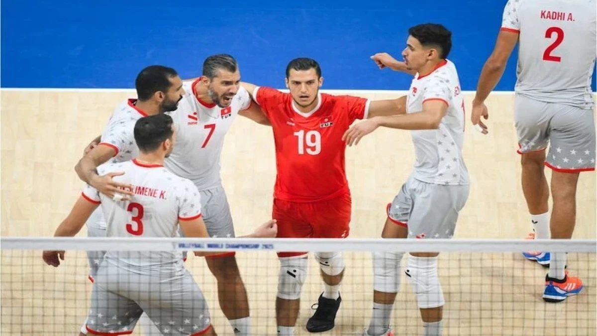 تیم ملی والیبال تونس به المپیک ۲۰۲۸ لس‌آنجلس راه یافت
