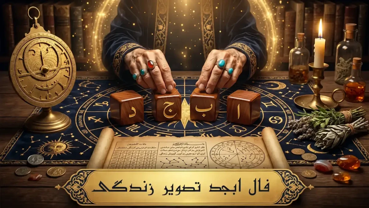 فال ابجد سه‌شنبه ۲۱ مهر ۱۴۰۵؛ نیت کنید، حروف ابجد چه می‌گویند؟