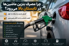 چرا مصرف بنزین ماشین‌ها بالا رفته؟