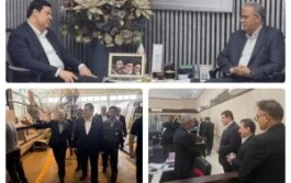 دیدار مدیرعامل بانک ملت با استاندار و فعالان اقتصادی استان سیستان و بلوچستان