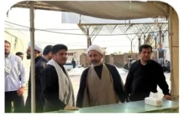 موکب کارکنان بانک مهر ایران جلوه‌ای از مسئولیت‌پذیری اجتماعی است