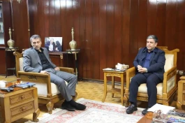 پیگیری رفع موانع توسعه مناطق آزاد و ویژه اقتصادی استان اردبیل در دیدار استاندار با دبیر شورایعالی مناطق آزاد