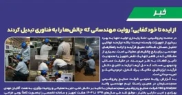 از ایده تا خودكفایی؛ روایت مهندسانی كه چالش‌ها را به فناوری تبدیل كردند