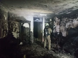 نجات ۱۷ نفر از حریق ساختمان مسکونی در شمران نو