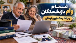 ثبت‌نام وام بازنشستگان امروز ۲۰ مهر ۱۴۰۵؛ وام ۲۵ و ۵۰ میلیون تومانی به چه کسانی می‌رسد؟ + جدول شرایط