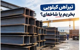 تیرآهن کیلویی بخریم یا شاخه‌ای؟ (راهنمای قطعی + فرمول محاسبه دقیق هزینه‌ها)